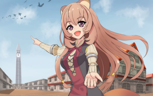 Anime The Rising of the Shield Hero Raphtalia HD Wallpaper | Background Image