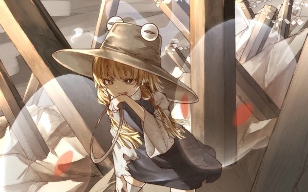Anime Touhou Suwako Moriya HD Wallpaper | Background Image