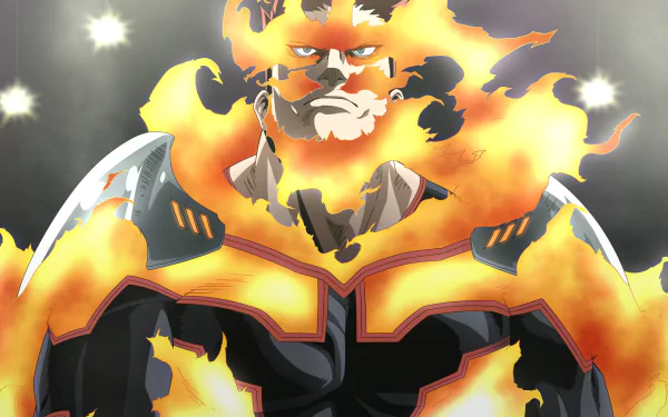 Endeavor (Boku no Hero Academia) Anime My Hero Academia HD Desktop Wallpaper | Background Image