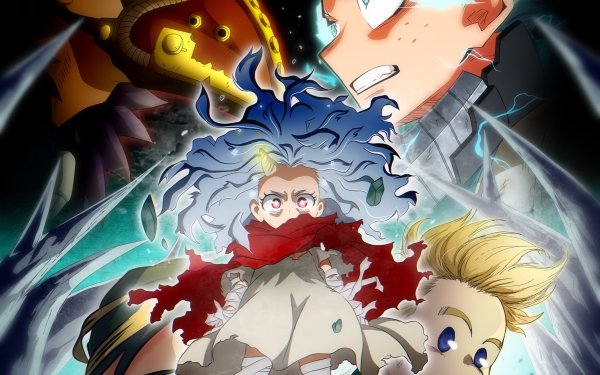 Anime My Hero Academia Mirio Togata Eri Mirai Sasaki Overhaul Kai Chisaki Izuku Midoriya HD Wallpaper | Background Image