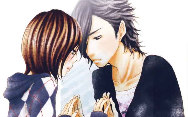Yamato Kurosawa Mei Tachibana Anime Say 'I Love You' HD Desktop Wallpaper | Background Image