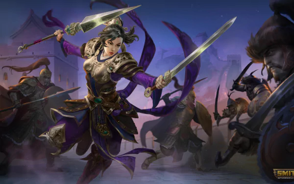 Mulan (Smite) video game Smite HD Desktop Wallpaper | Background Image