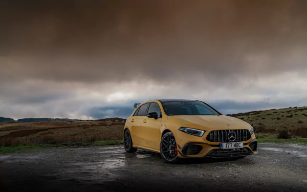 vehicle Mercedes-Benz AMG A45 HD Desktop Wallpaper | Background Image