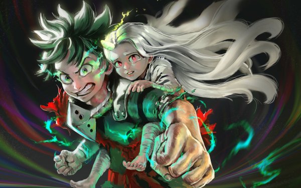 Anime My Hero Academia Izuku Midoriya Eri HD Wallpaper | Background Image