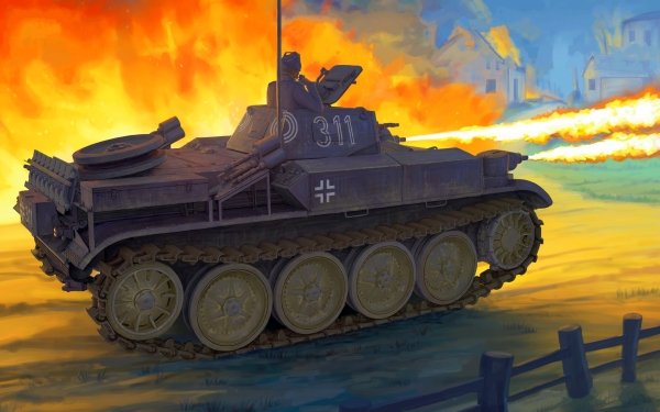 Military Tank Tanks Flamethrower HD Wallpaper | Background Image