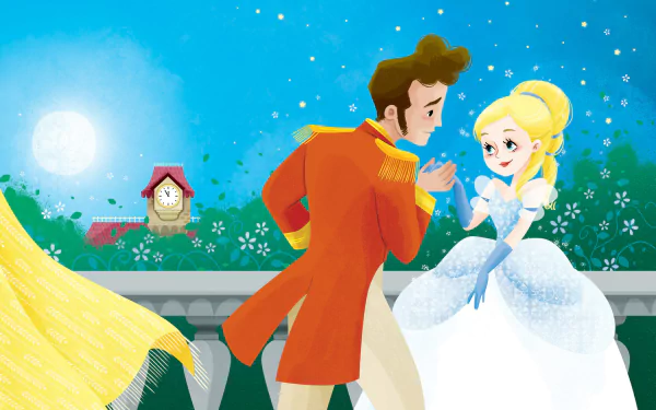 Prince Charming blonde dress Cinderella movie Cinderella (1950) HD Desktop Wallpaper | Background Image