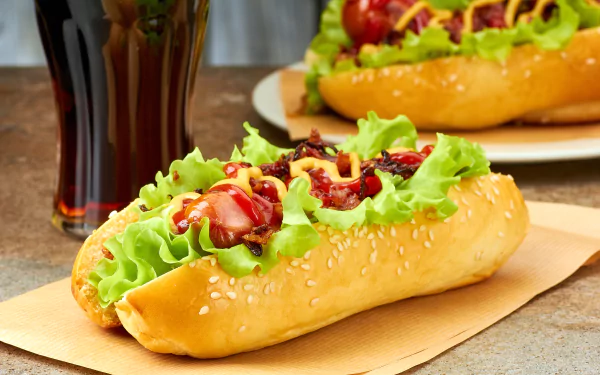 food hot dog HD Desktop Wallpaper | Background Image