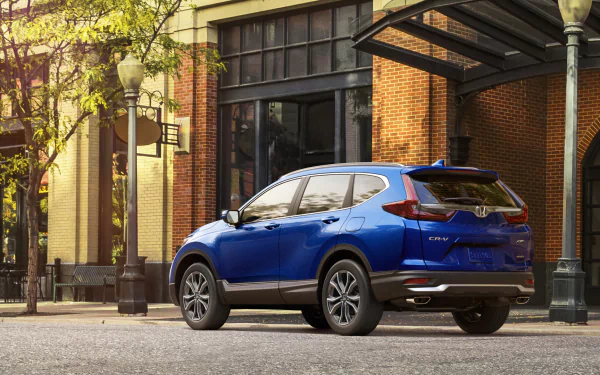 compact car SUV car Honda vehicle Honda CR-V HD Desktop Wallpaper | Background Image