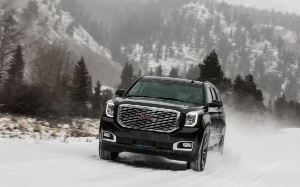 SUV black car car GMC vehicle GMC Yukon Denali HD Desktop Wallpaper | Background Image