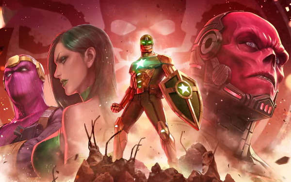 video game Marvel: Future Fight HD Desktop Wallpaper | Background Image
