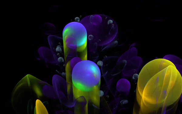 Abstract bubble HD Desktop Wallpaper | Background Image