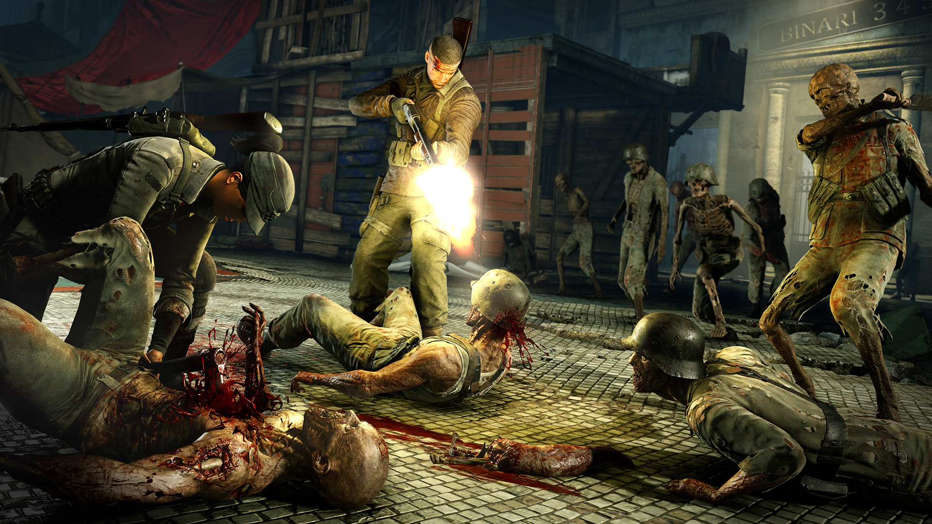 Video Game Zombie Army 4: Dead War HD Wallpaper | Background Image
