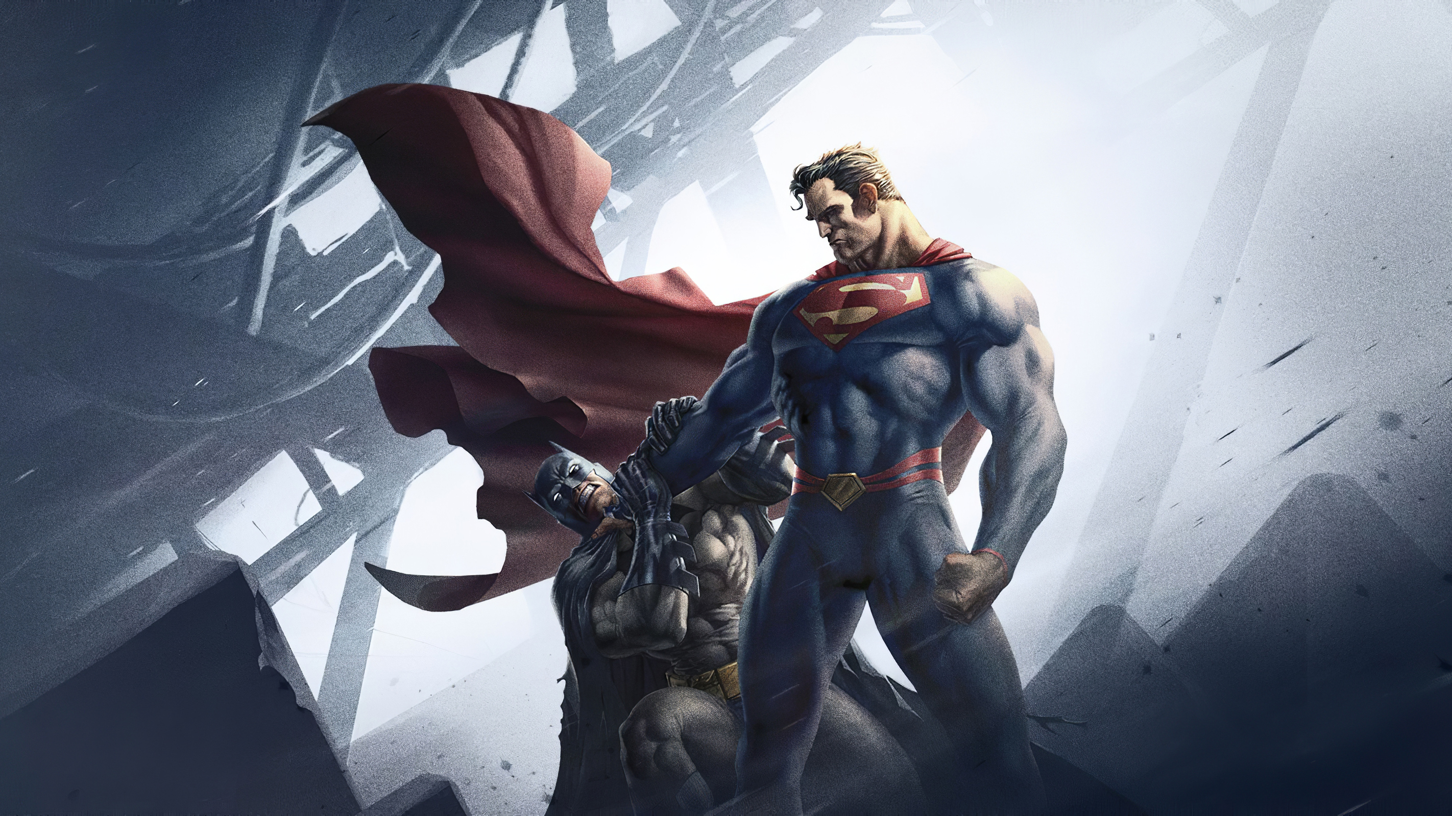Batman VS. Superman HD Wallpaper | Background Image | 2844x1600 | ID ...