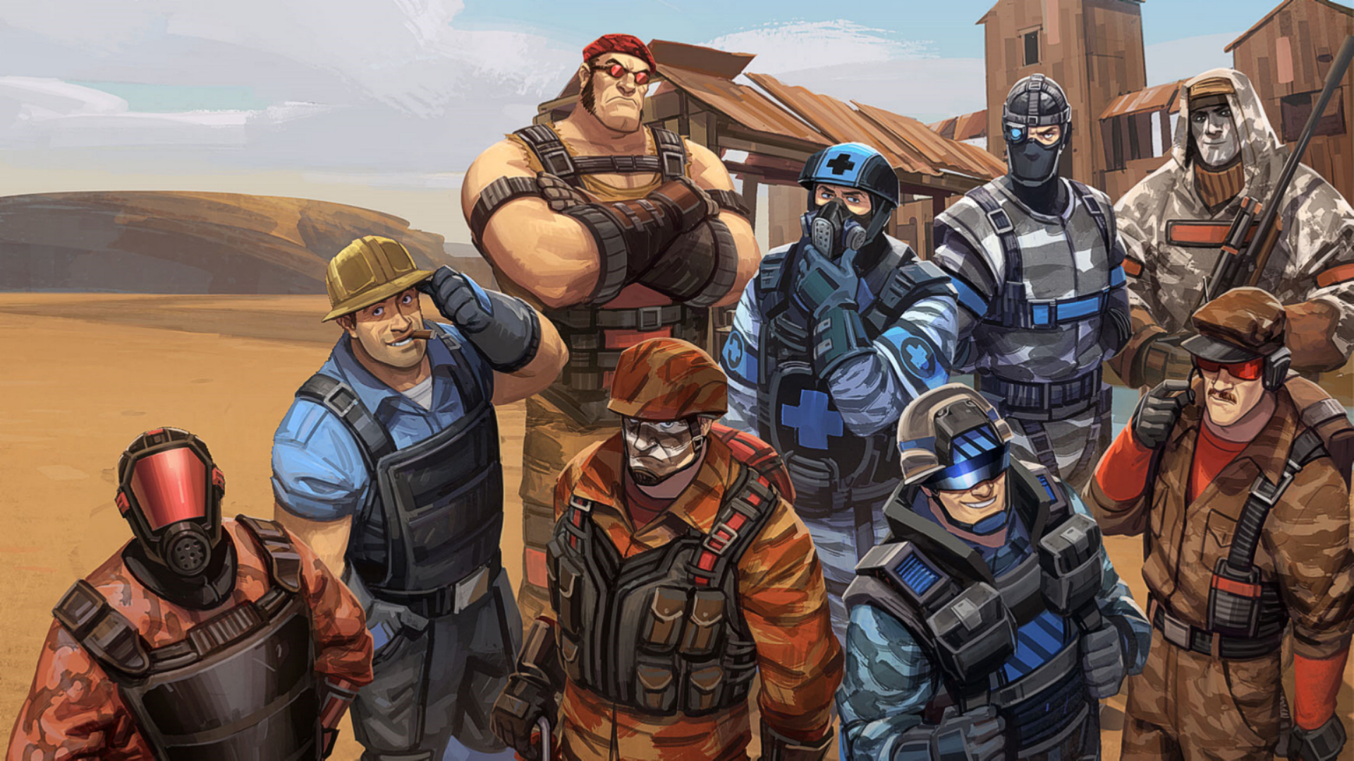 Video Game Team Fortress Classic HD Wallpaper | Background Image