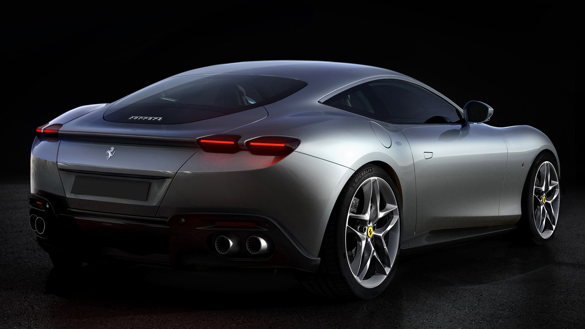 Download Vehicle Ferrari Roma HD Wallpaper