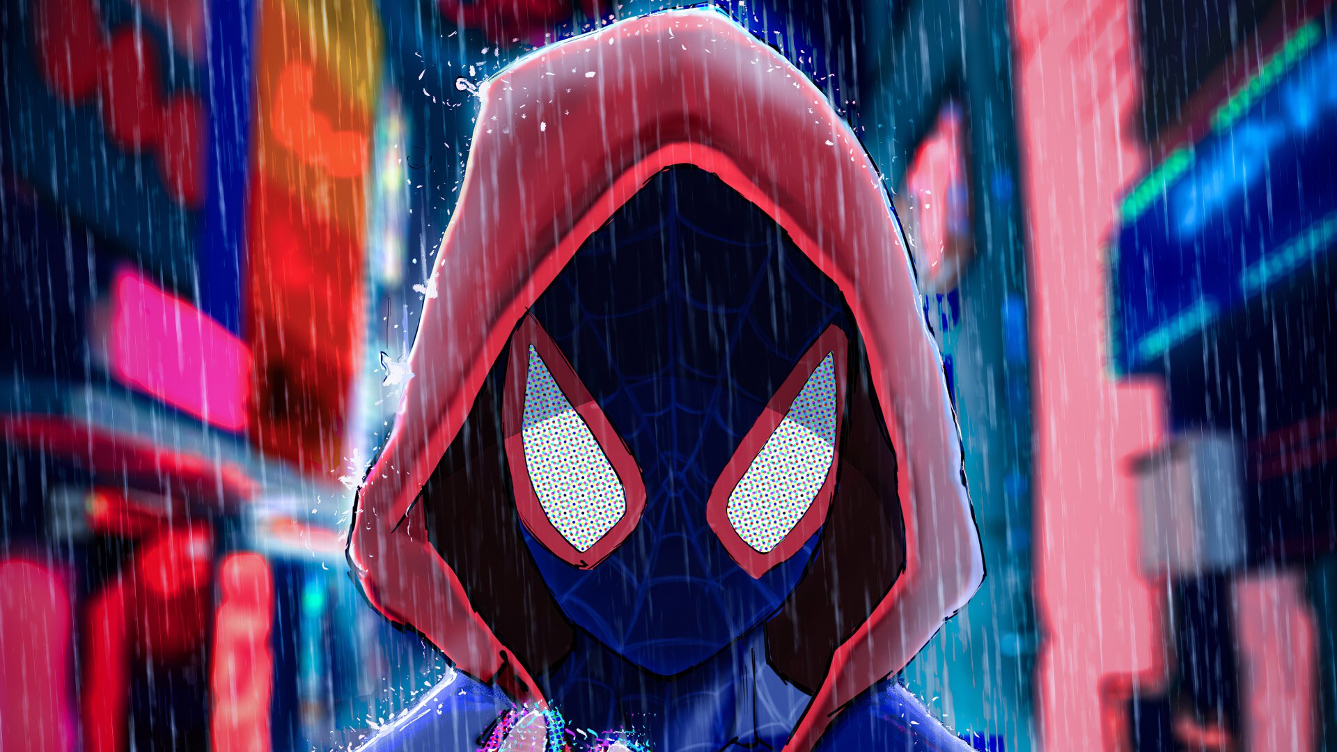 Download Miles Morales Spider Man Movie Spider Man Into The Spider Verse K Ultra Hd Wallpaper