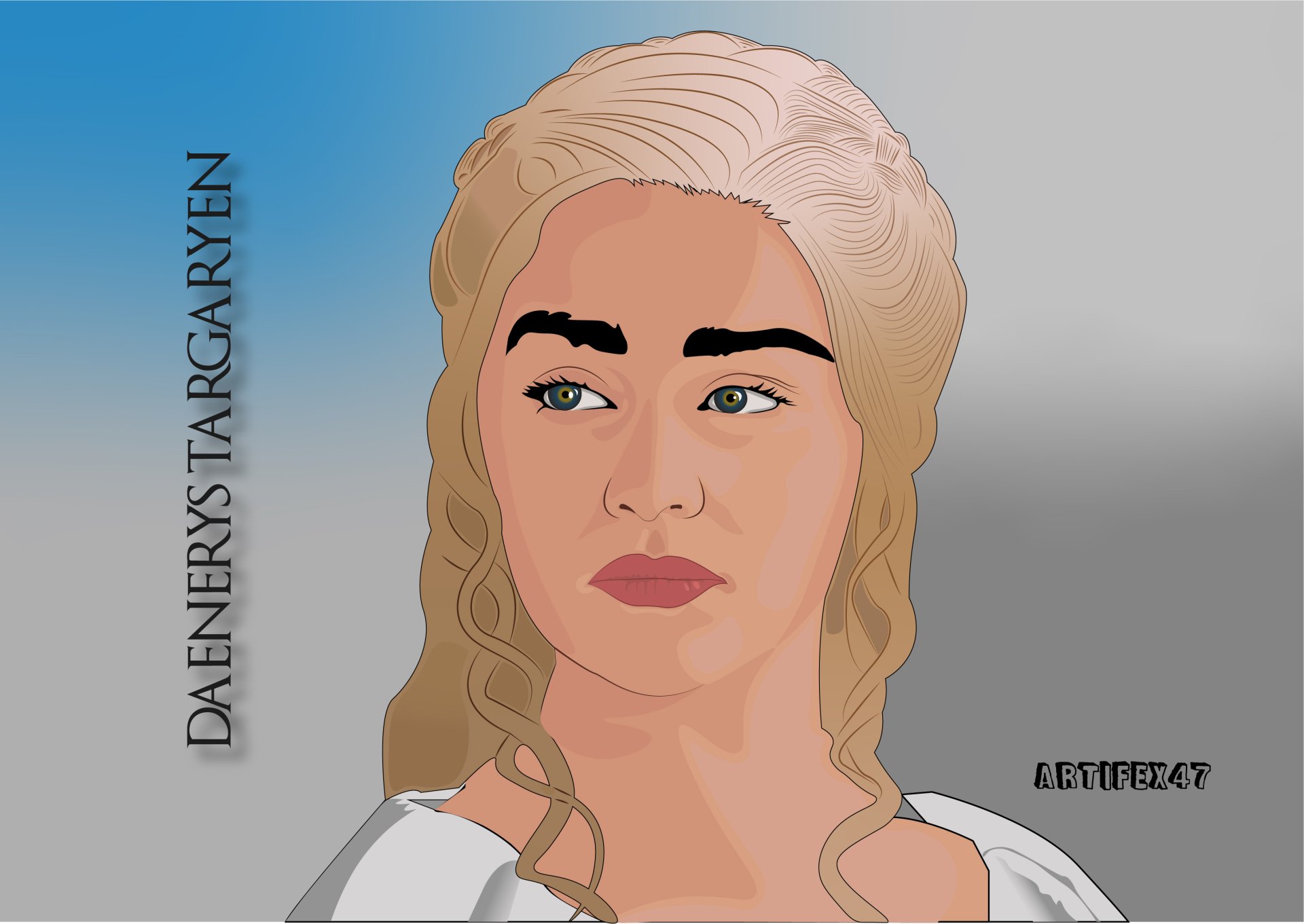 Daenerys Stormborne from Game of Thrones by ayushp_0312