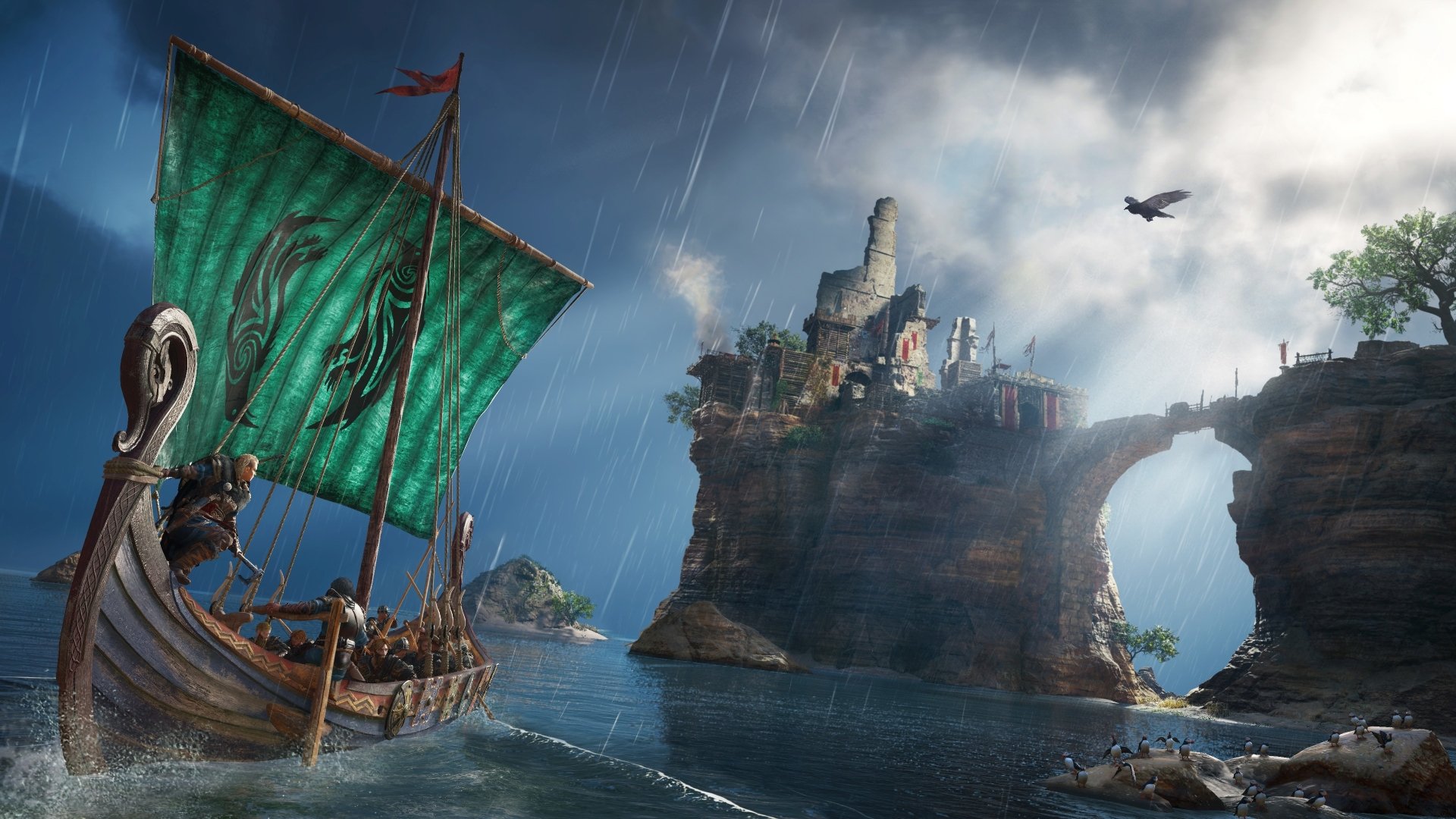 Download Video Game Assassin's Creed Valhalla 4k Ultra HD Wallpaper