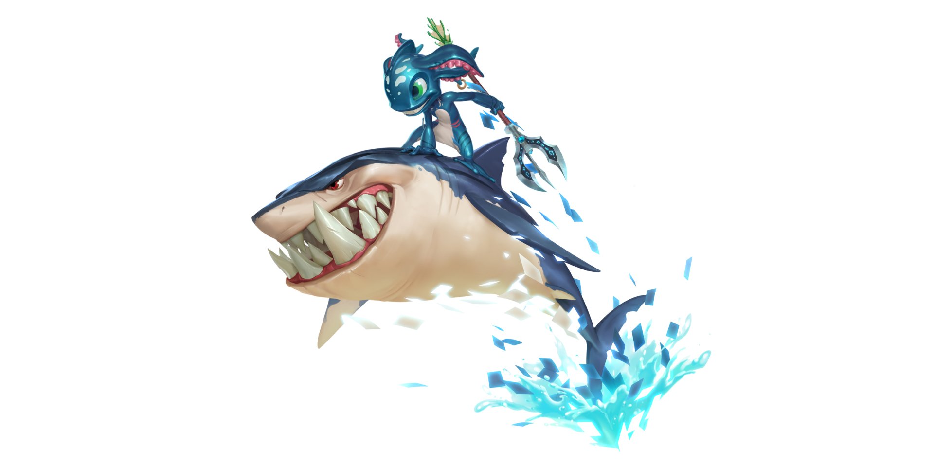 Download Fizz (League Of Legends) Video Game Legends Of Runeterra HD Wallpaper by Alessandro Poli