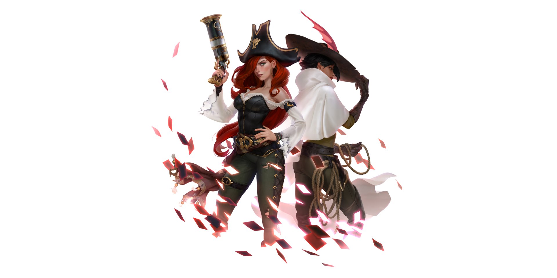 Miss Fortune Lariette Rose Hd Wallpaper Background Image