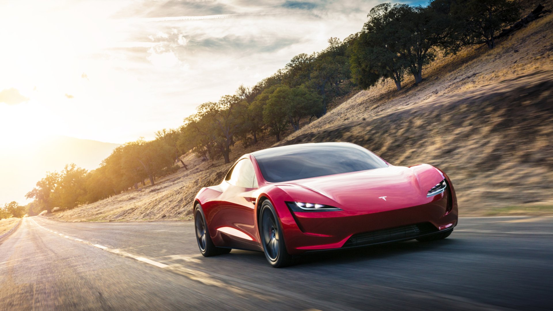 Download Supercar Electric Car Car Tesla Motors Vehicle Tesla Roadster HD Wallpaper