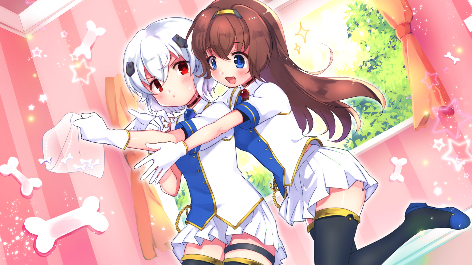 Download Beagle (Azur Lane) Bulldog (Azur Lane) Anime Azur Lane HD Wallpaper