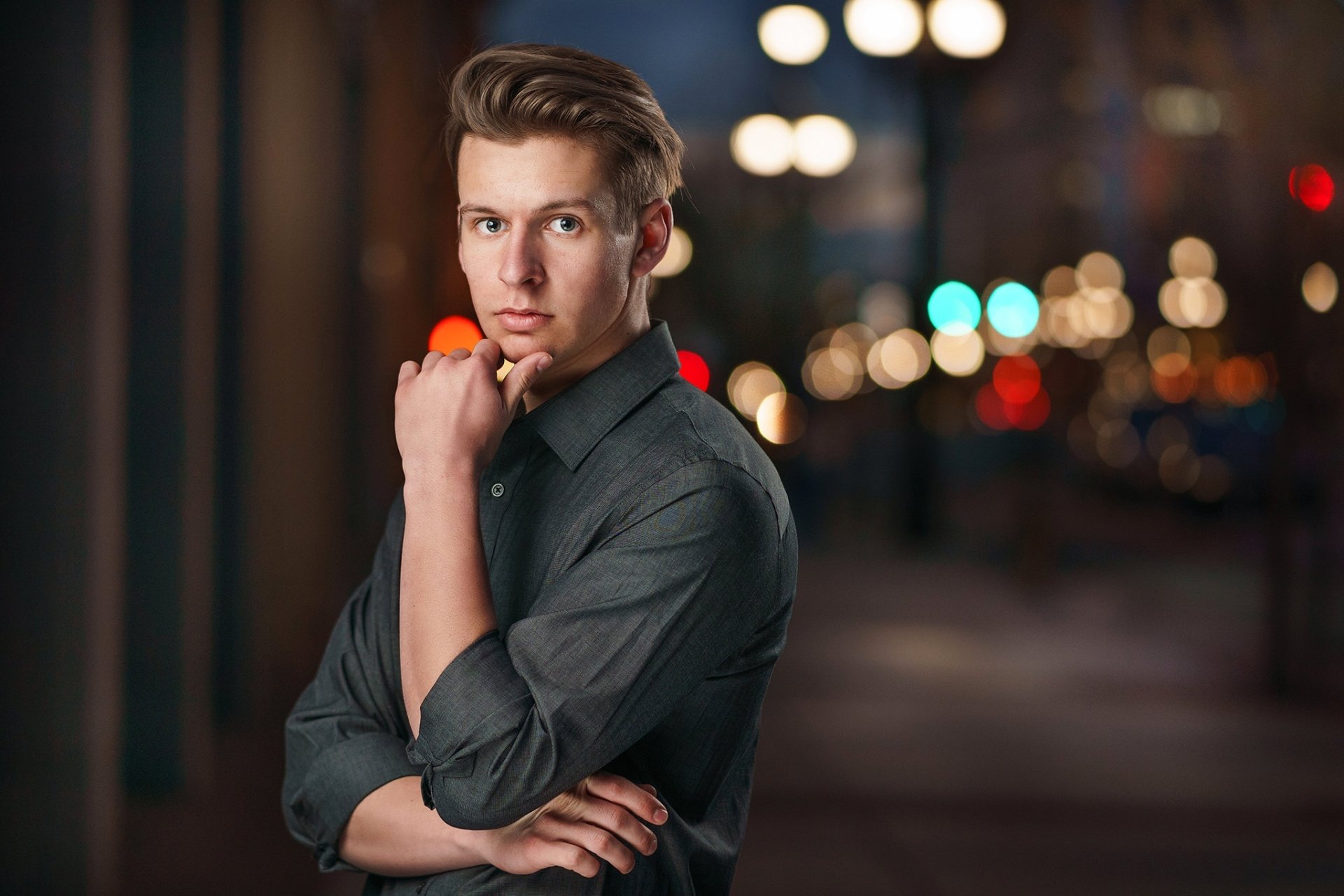 Download Bokeh Depth Of Field Man Model HD Wallpaper | 2048x1365 ...