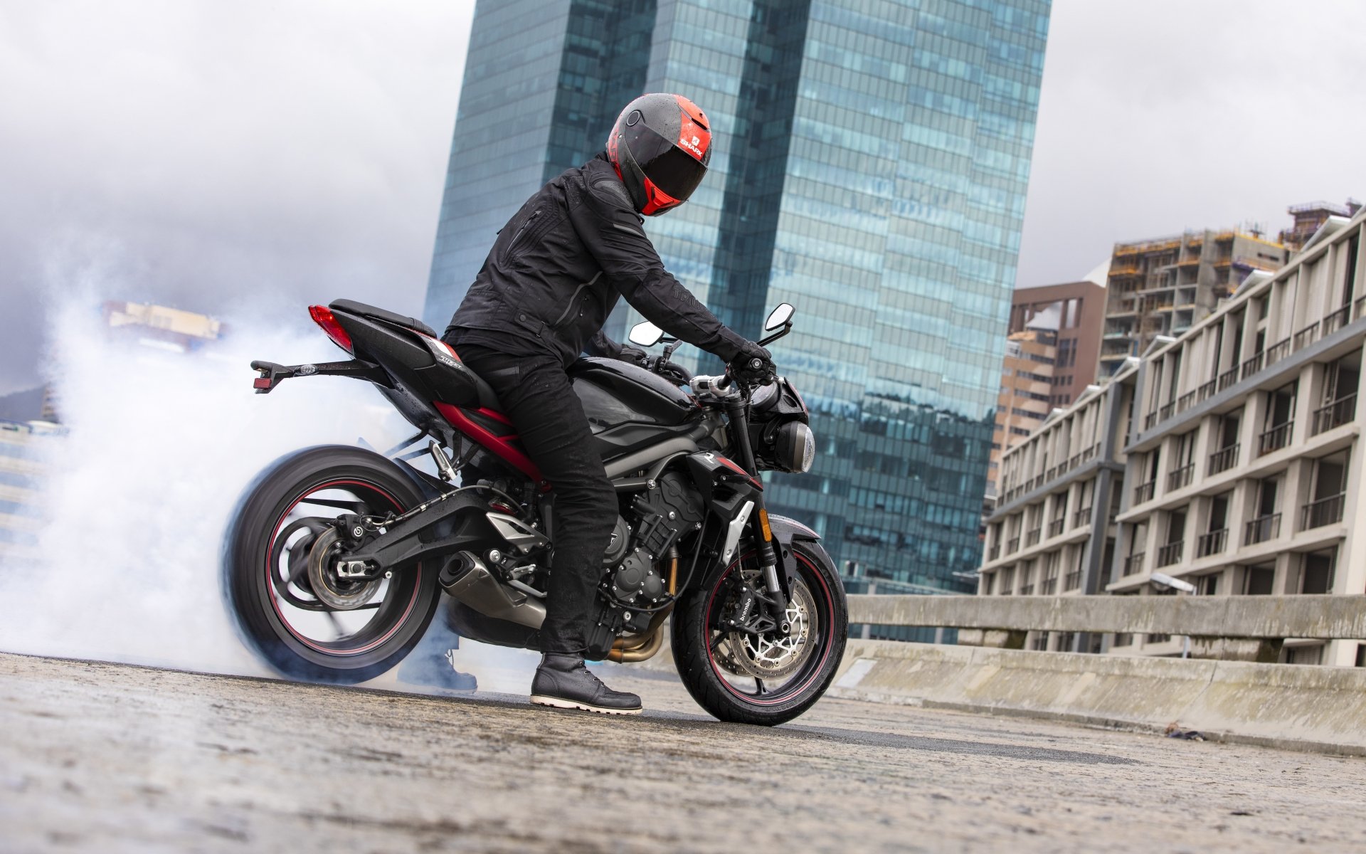 Download Motorcycle Triumph Vehicle Triumph Street Triple 4k Ultra HD Wallpaper