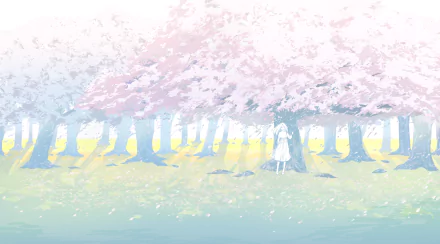 Anime forest anime forest HD Desktop Wallpaper | Background Image