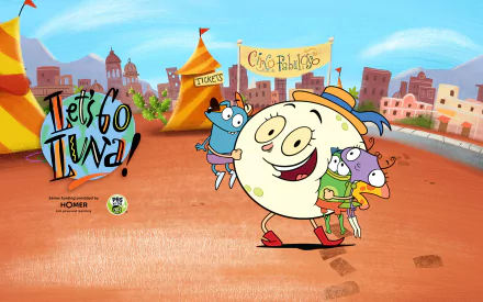 TV Show Let's Go Luna! HD Desktop Wallpaper | Background Image