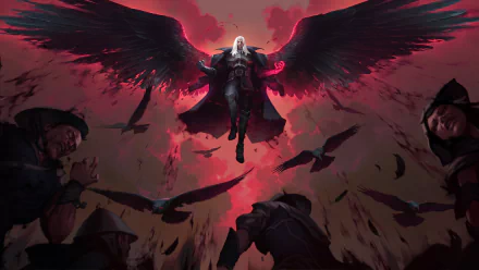 Swain (League Of Legends) video game Legends of Runeterra HD Desktop Wallpaper | Background Image