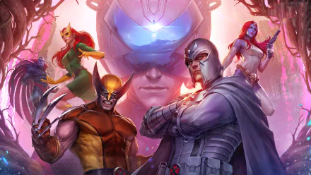 Charles Xavier Mister Sinister Magneto (Marvel Comics) Jean Grey Marvel Girl Mystique (Marvel Comics) Wolverine video game Marvel: Future Fight HD Desktop Wallpaper | Background Image