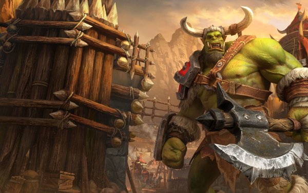 Video Game Warcraft III: Reforged Warcraft Orc HD Wallpaper | Background Image