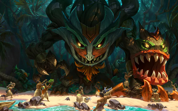 Maokai (League Of Legends) video game League Of Legends HD Desktop Wallpaper | Background Image