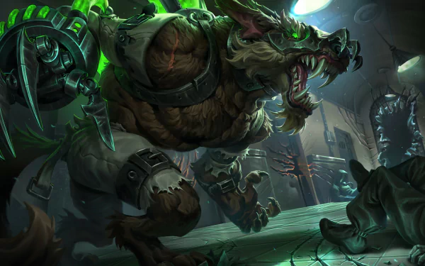 Warwick (League Of Legends) video game League Of Legends HD Desktop Wallpaper | Background Image