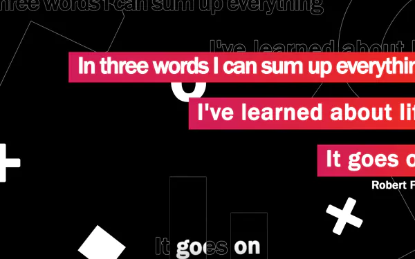  Quote that made my decade, in that honor I made wallpaper.