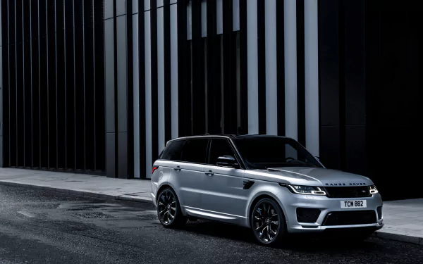 SUV silver car car Land Rover vehicle Range Rover Sport HD Desktop Wallpaper | Background Image