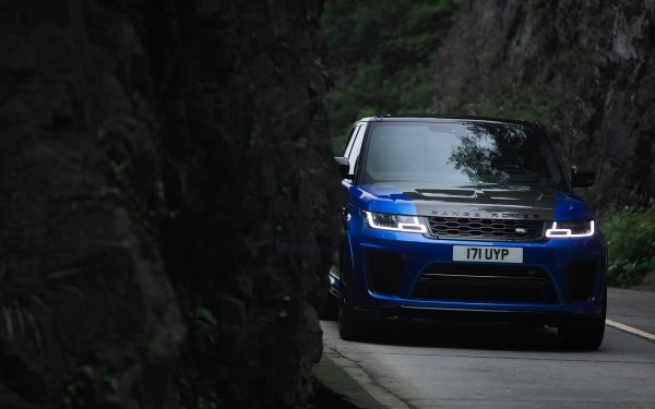 Vehicles Range Rover Sport Range Rover Land Rover Car Blue Car SUV Luxury Car HD Wallpaper | Background Image