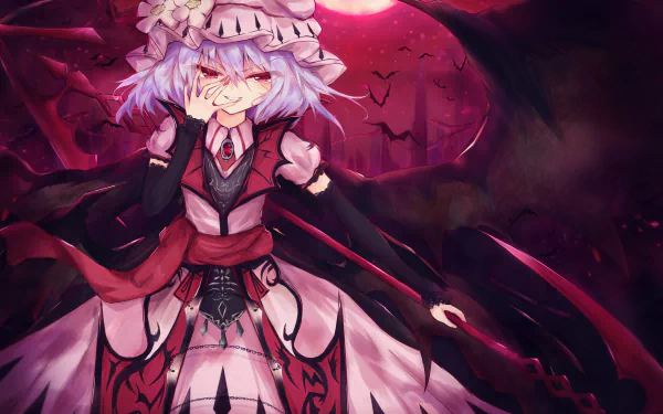 Remilia Scarlet Anime Touhou HD Desktop Wallpaper | Background Image