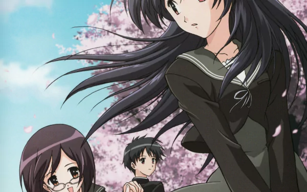 Sana Hidaka Aoi Oribe Nanaka Yatsushiro Anime Myself ; Yourself HD Desktop Wallpaper | Background Image