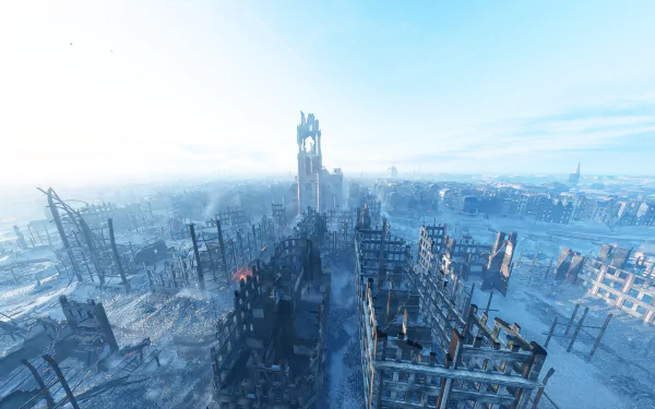 devastation Battefield V video game Battlefield V HD Desktop Wallpaper | Background Image