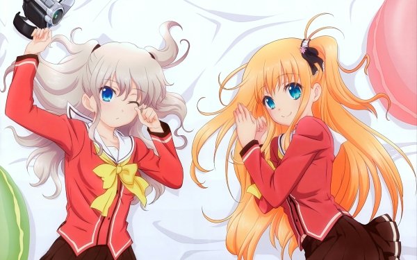 Anime Charlotte Nao Tomori Yusa Kurobane HD Wallpaper | Background Image