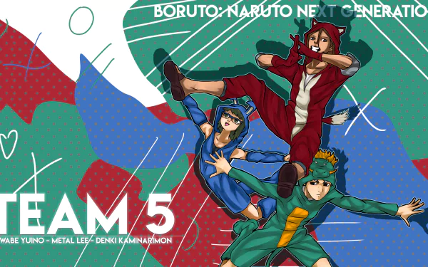 Metal Lee Denki Kaminarimon Iwabe Yuino Anime Boruto HD Desktop Wallpaper | Background Image