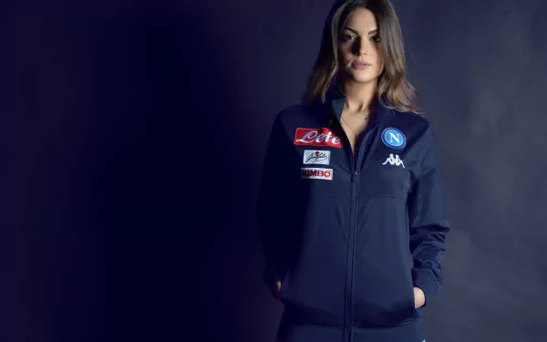 S.S.C. Napoli woman model HD Desktop Wallpaper | Background Image