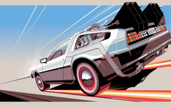  50s DeLorean by Craig Drake