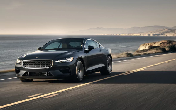 black car electric car car vehicle Polestar 1 HD Desktop Wallpaper | Background Image