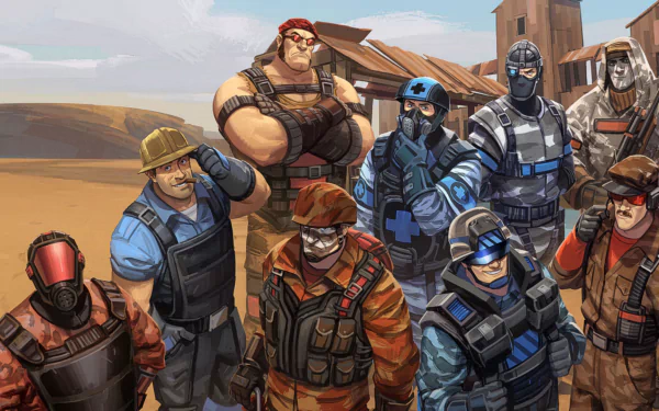  Team Fortress (1999) All Characters