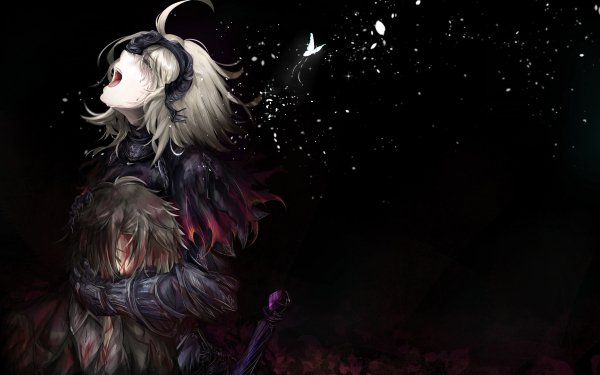 Anime Fate/Grand Order Fate Series Jeanne d'Arc Alter Avenger Butterfly HD Wallpaper | Background Image