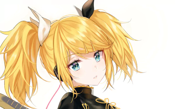 Rin Kagamine Anime Vocaloid HD Desktop Wallpaper | Background Image