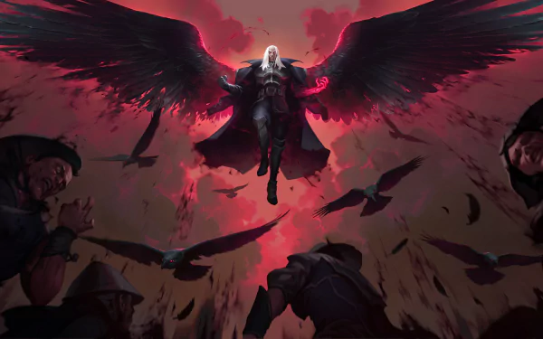 Swain (League Of Legends) video game Legends of Runeterra HD Desktop Wallpaper | Background Image